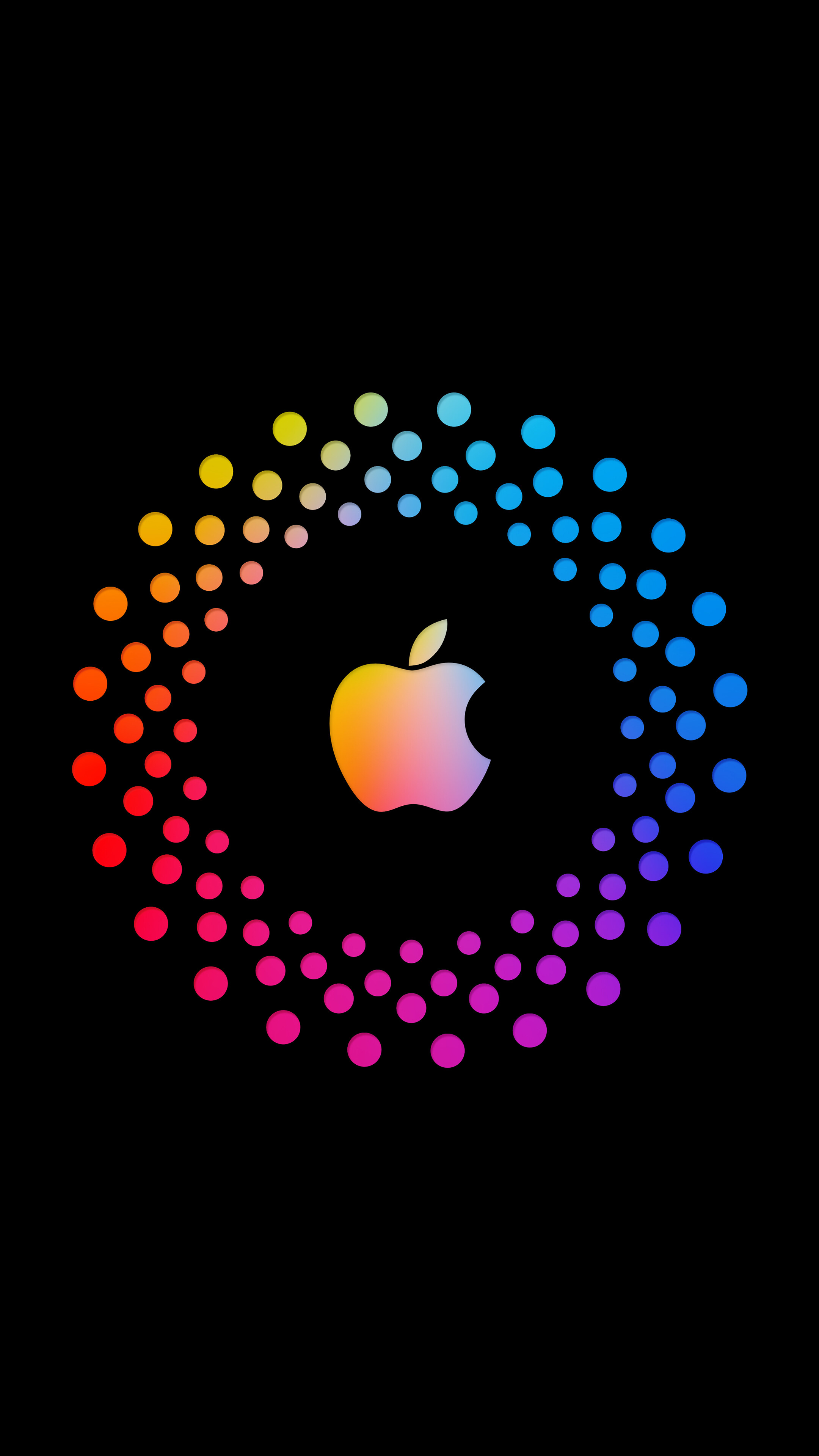 Apple Logo Black Background 4k 8k Wallpaper