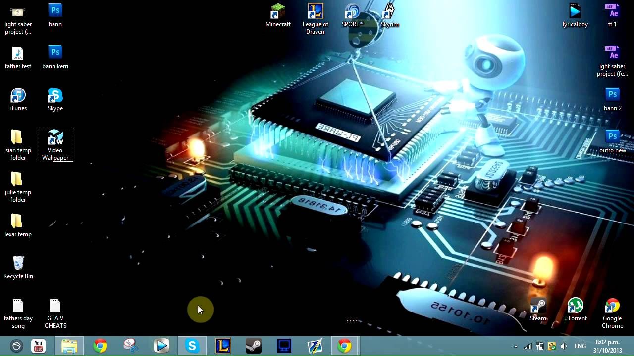 Download Video Wallpaper Free Download For Windows 7 Gallery