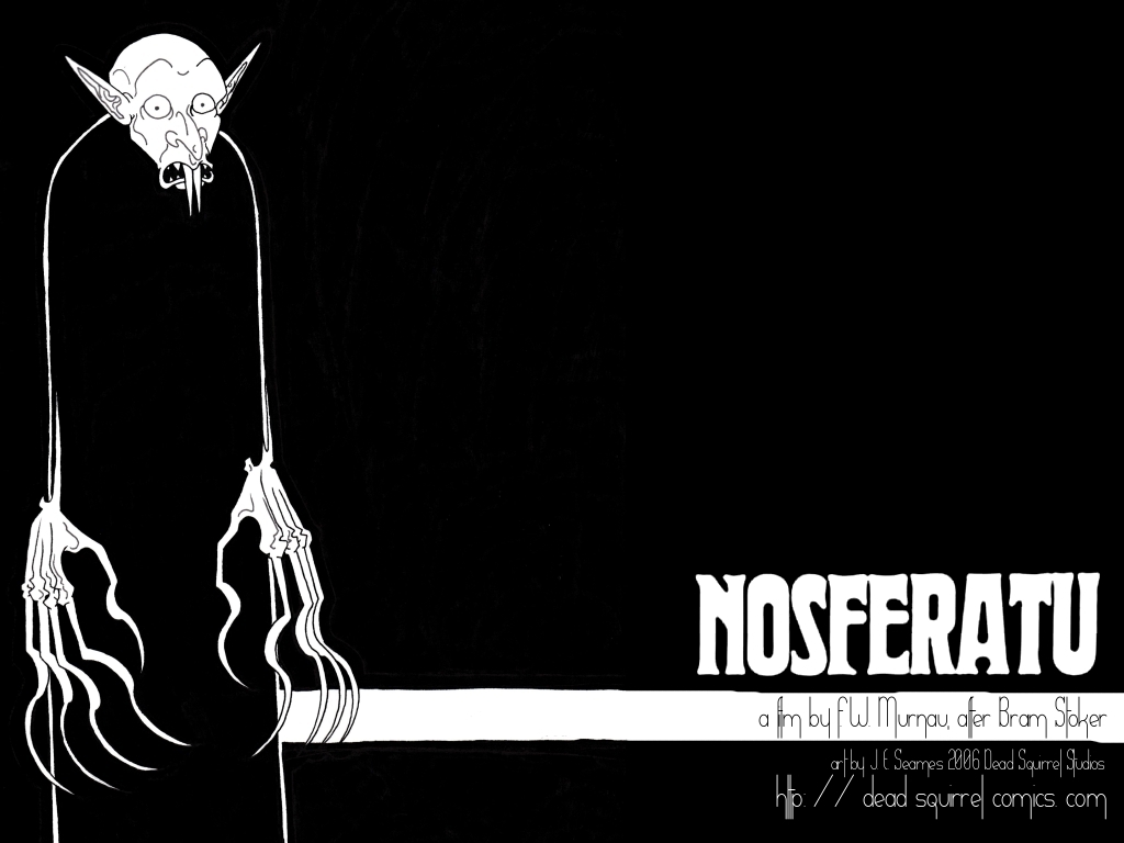 Nosferatu Horror Movies Wallpaper
