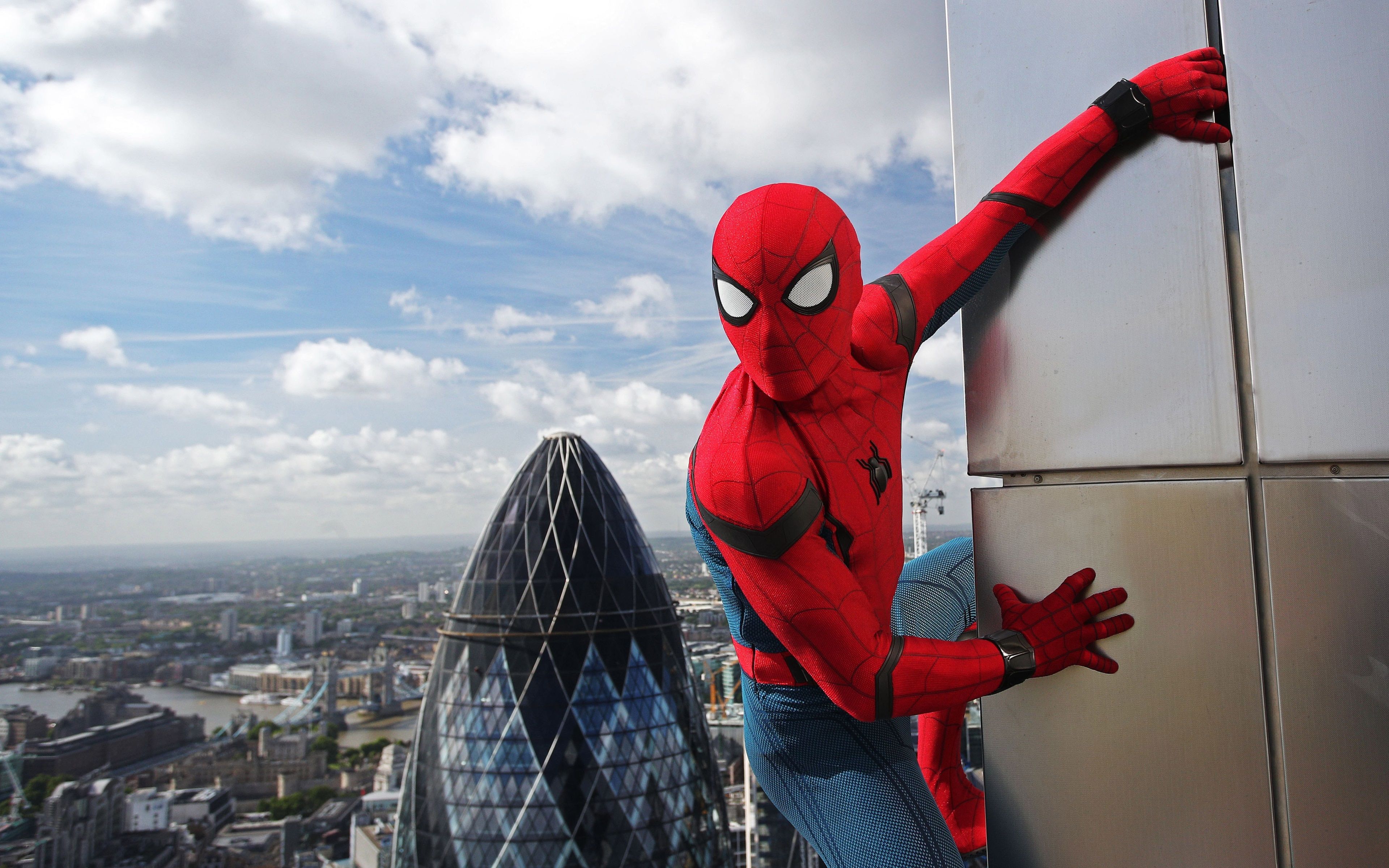 Spider Man Homeing 4k Top Puter Wallpaper