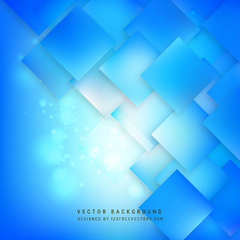 Abstract Blue Square Background Template Templates