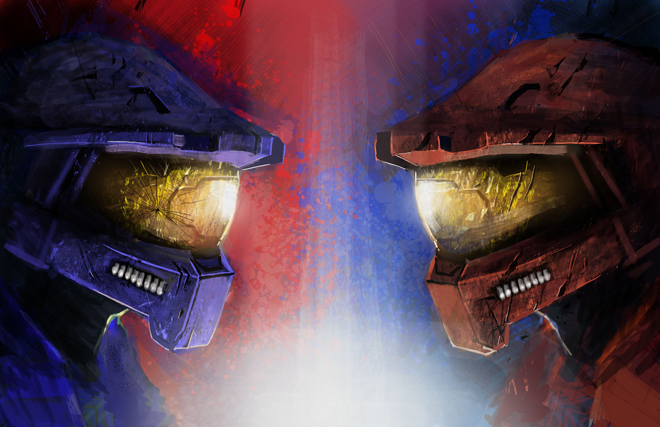  red vs blue author samer abbas 1 year ago halo red vs blue fan