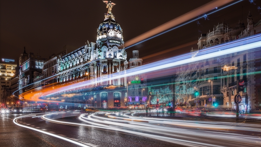 Madrid Spain City Wallpaper HD