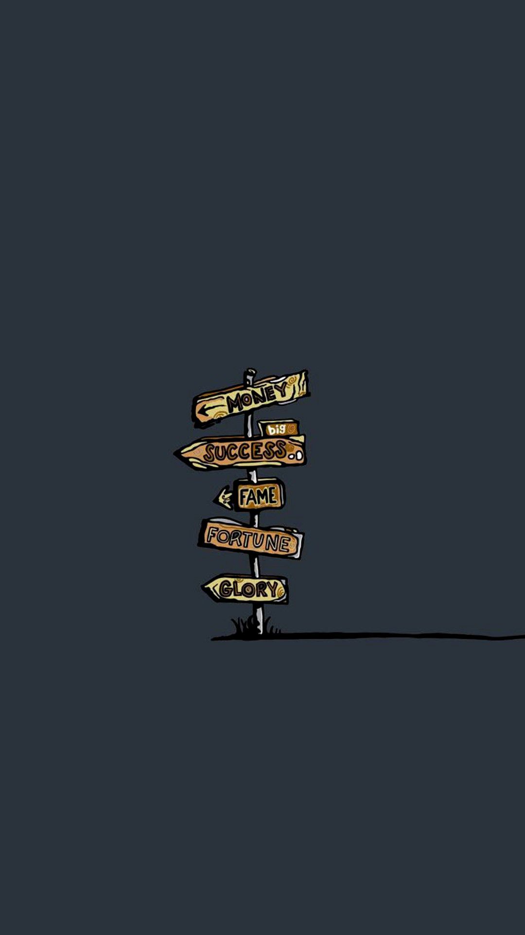 Bulletin Board Cartoon Wallpaper iPhone