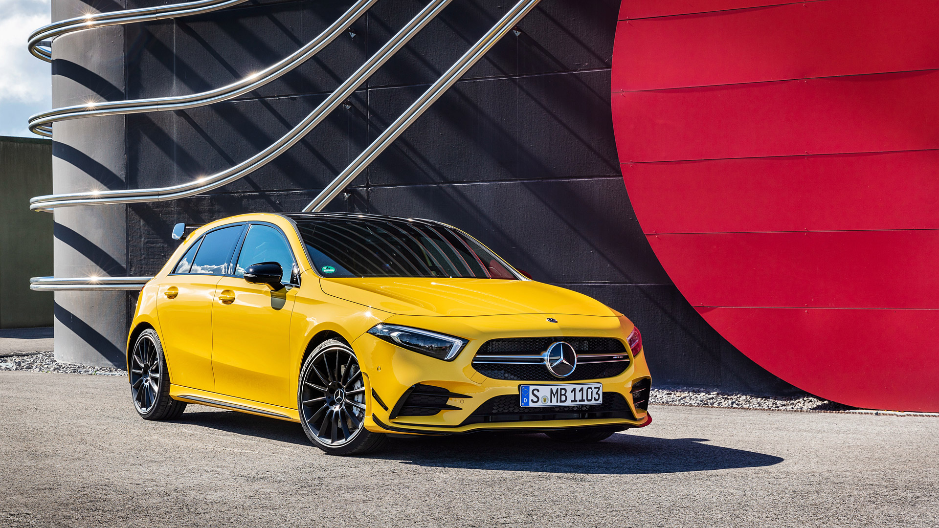 2019 Mercedes AMG A35 Wallpapers HD Images   WSupercars