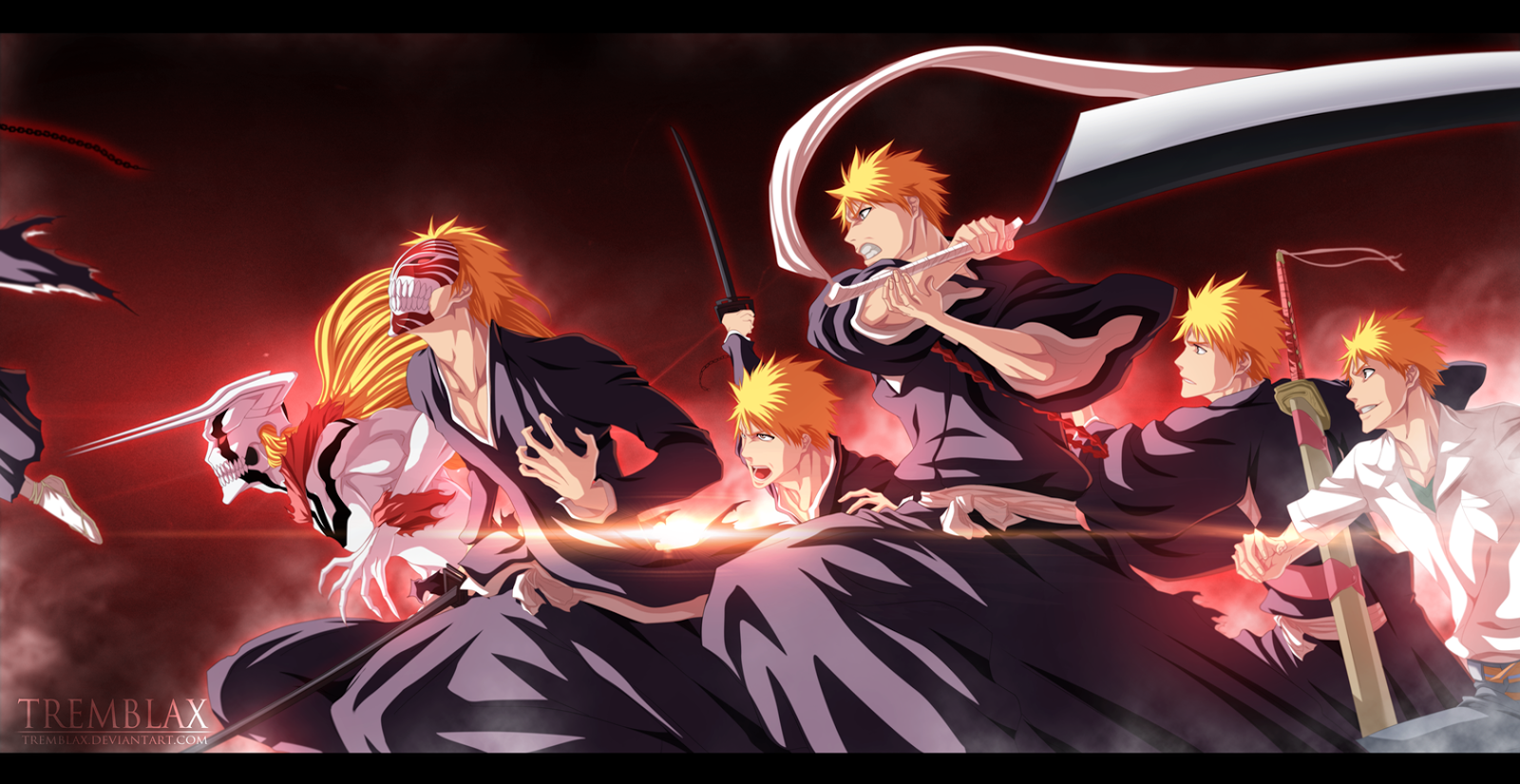 Bleach Ichigo Vasto Lorde Wallpaper