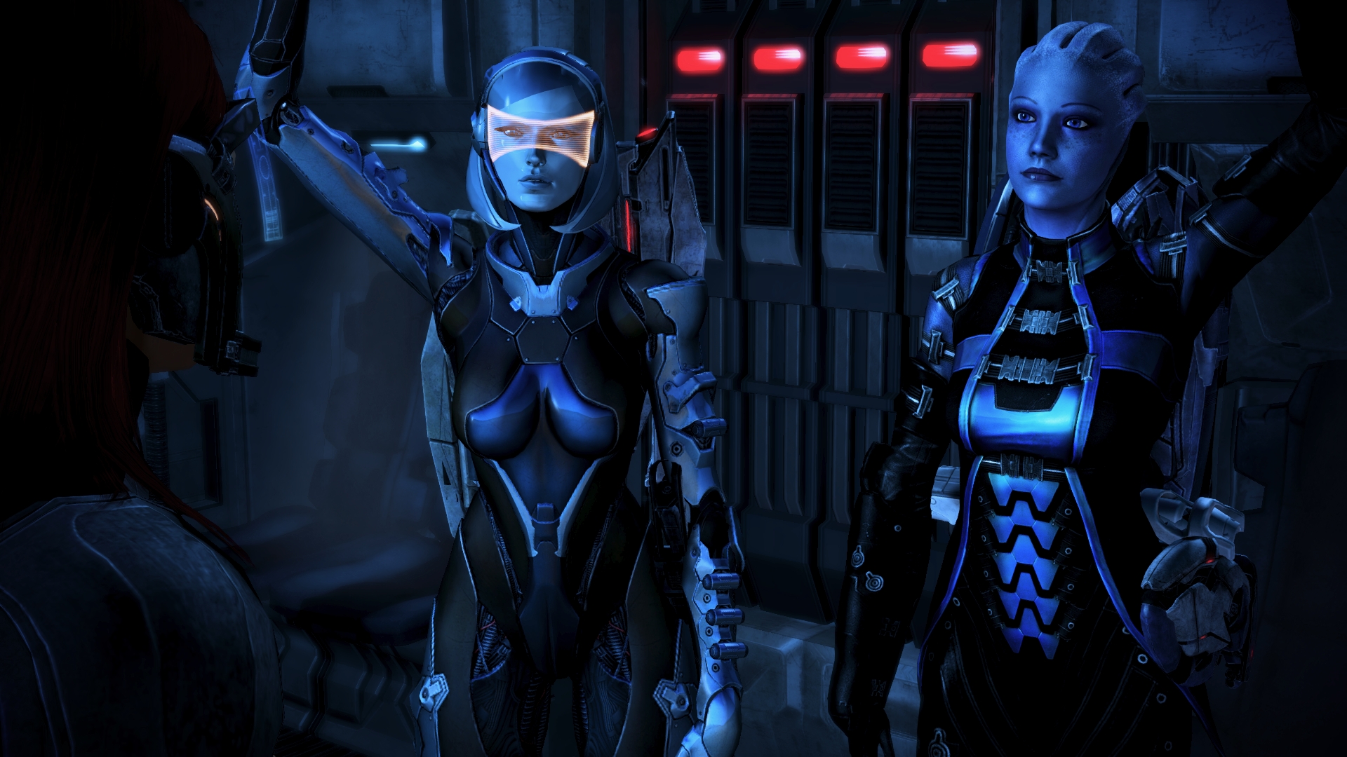 Me3 Appearance Pack Dlc Edi And Liara By Corephantom On