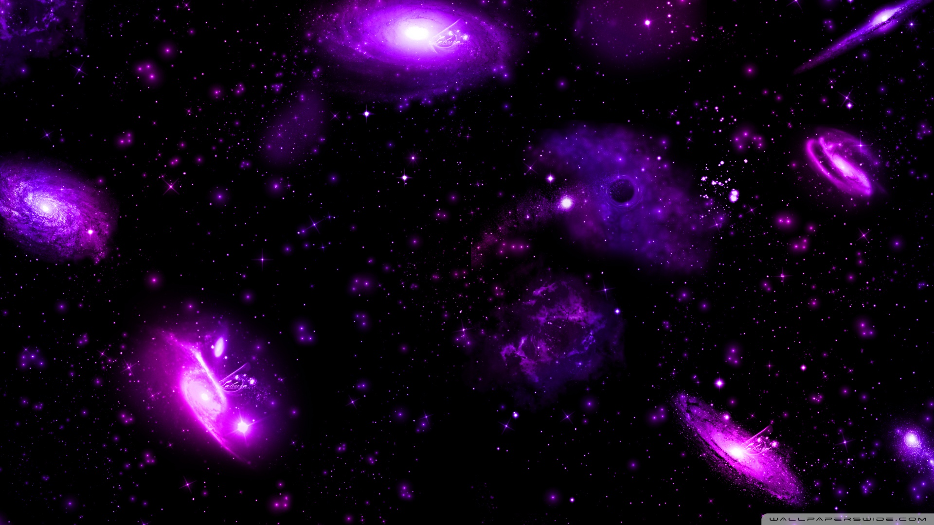 Galaxies Wallpaper