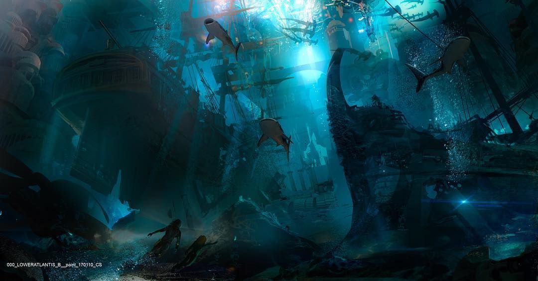 Concept Art Atlantean Safehouse Aquaman