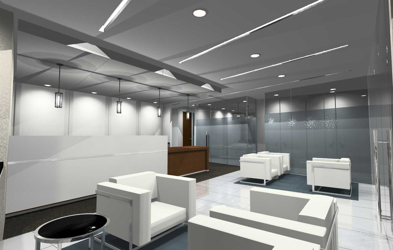 Office Space Design Layout Wallpaper