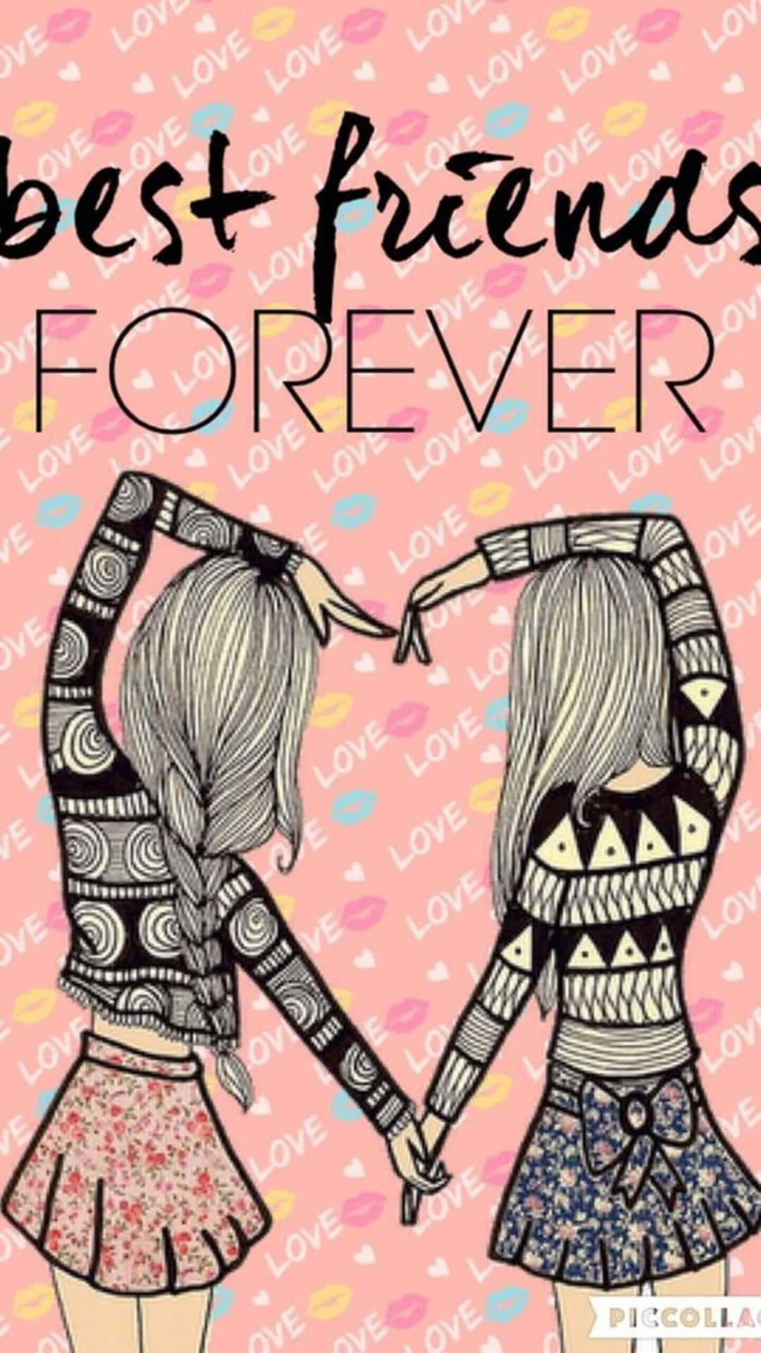 Best Friends Forever iPhone Xvecf5smnxycy6nk Wallpaper
