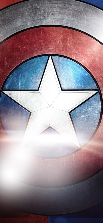 Captain America Shield Wallpaper iPhone