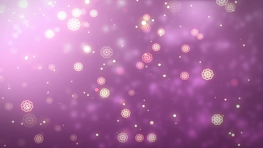 Theme Pink Smooth Abstract Surface Stars Looping Animated Background