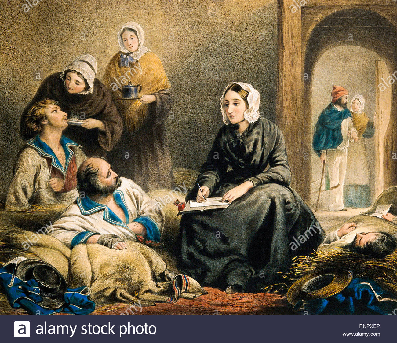 The Work Of Florence Nightingale High Resolution Stock Photography