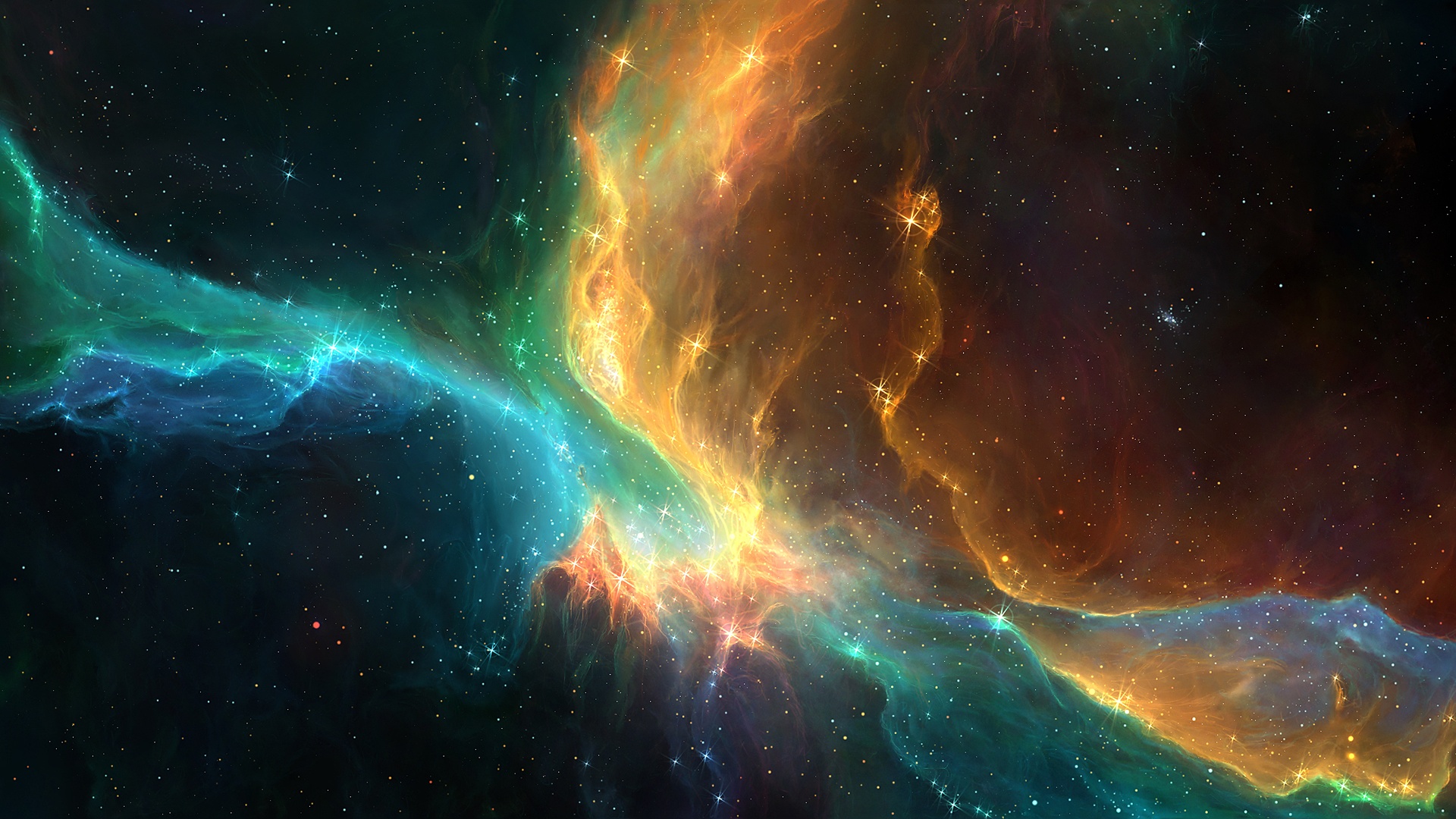 1080p Space Background Wallpaper