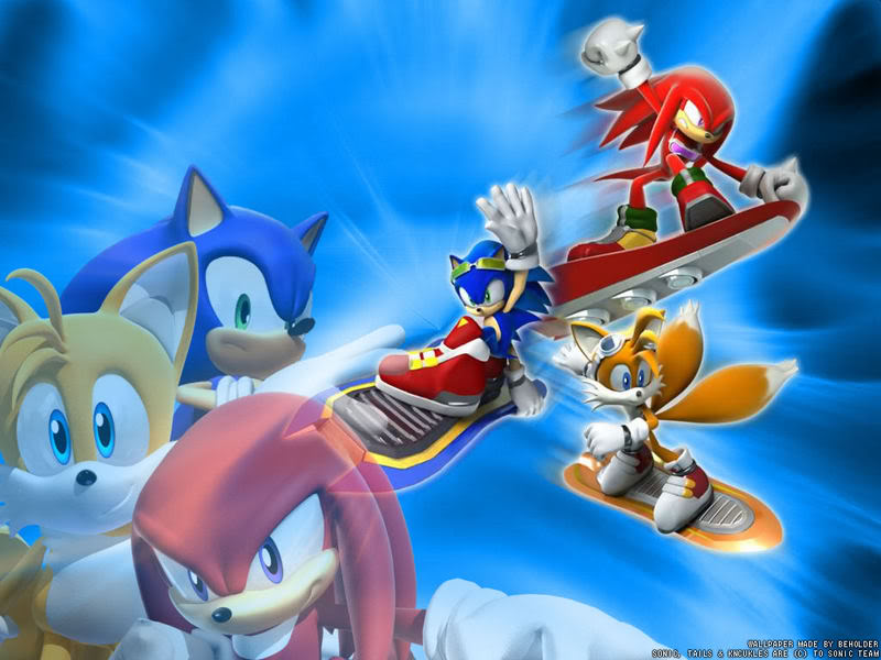 Sonic Riders Wallpaper Desktop Background