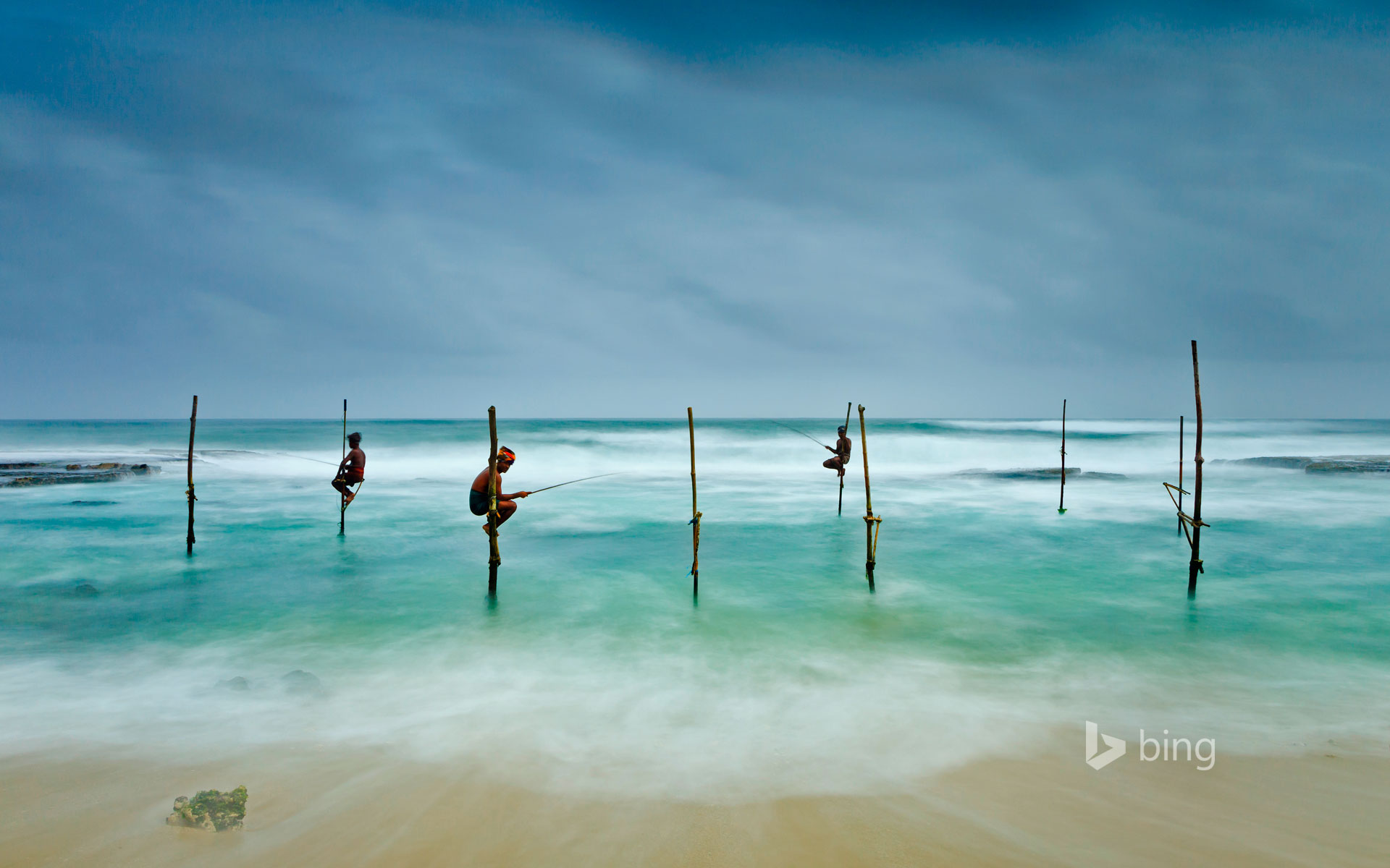 Stilt Fishing In Koggala Sri Lanka Kimberley Coole Getty