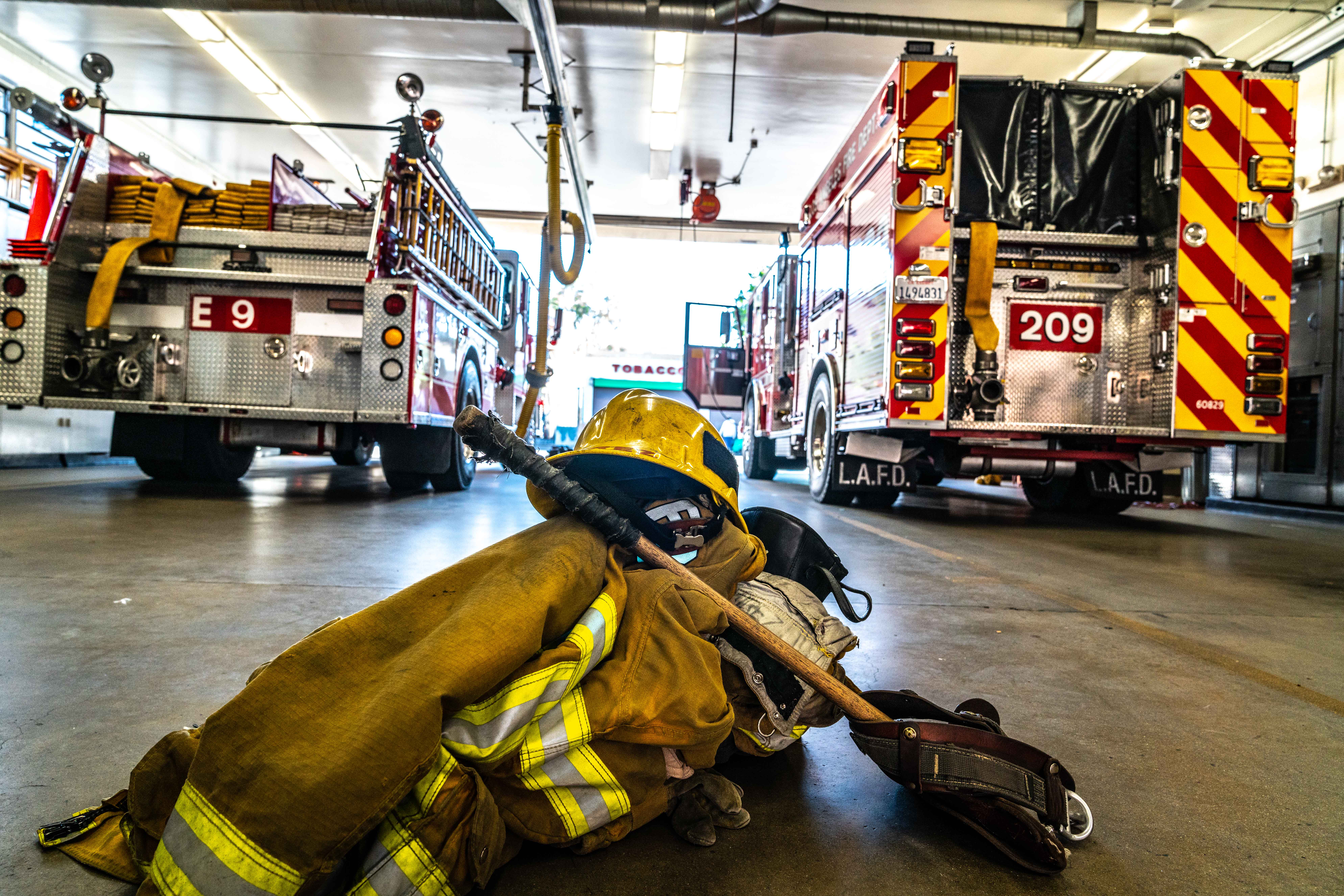 Lafd Fire Station Named Busiest In The Country Wallpaper