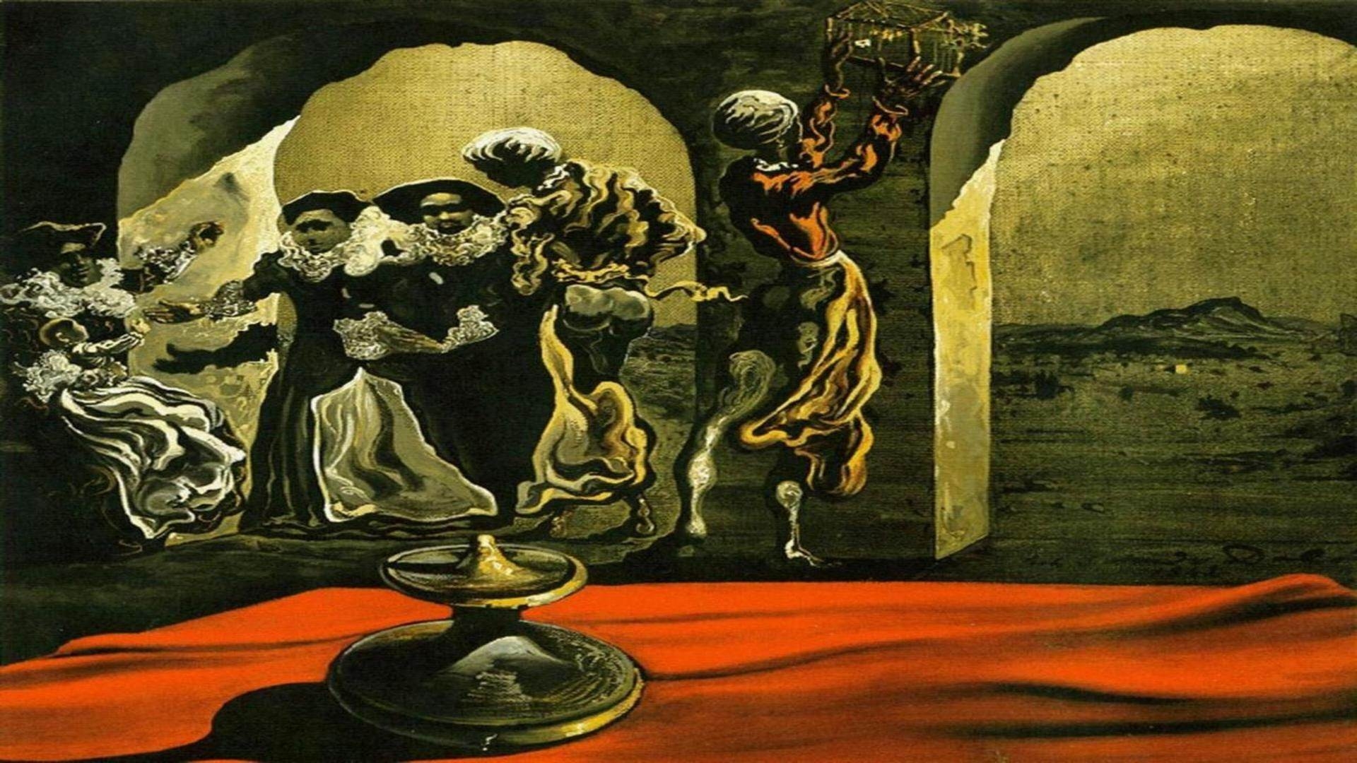 Salvador Dali Paintings HD Wallpaper Background
