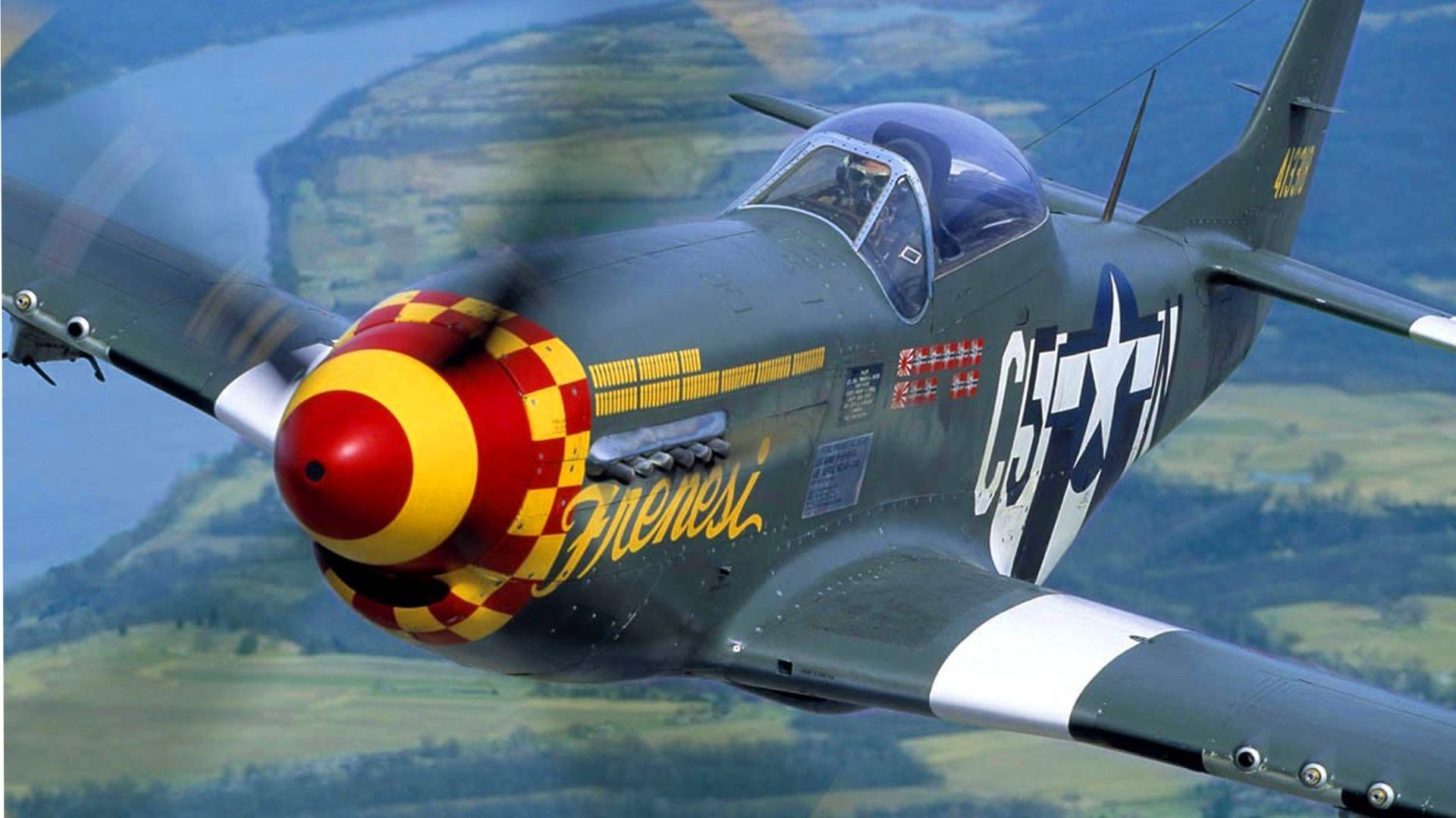 Aircraft P Mustang Wallpaper