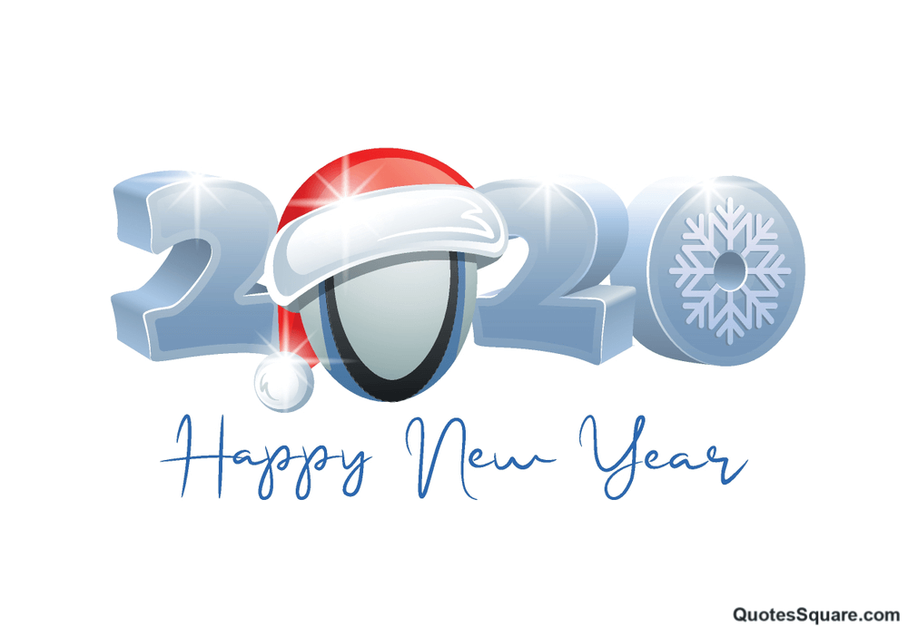 Happy New Year And Merry Christmas Cold Snow Image Wallpaper