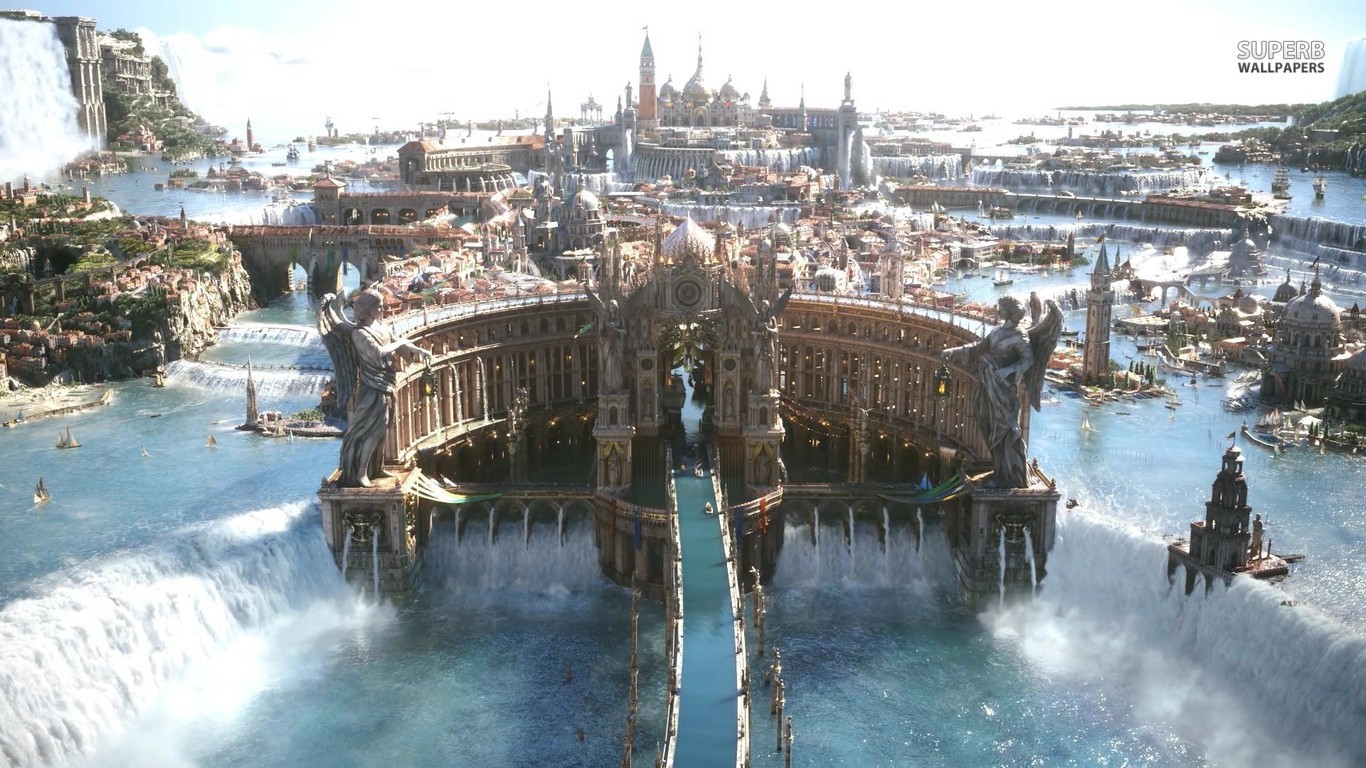 City In The Game Final Fantasy Xv Wallpaper And Image