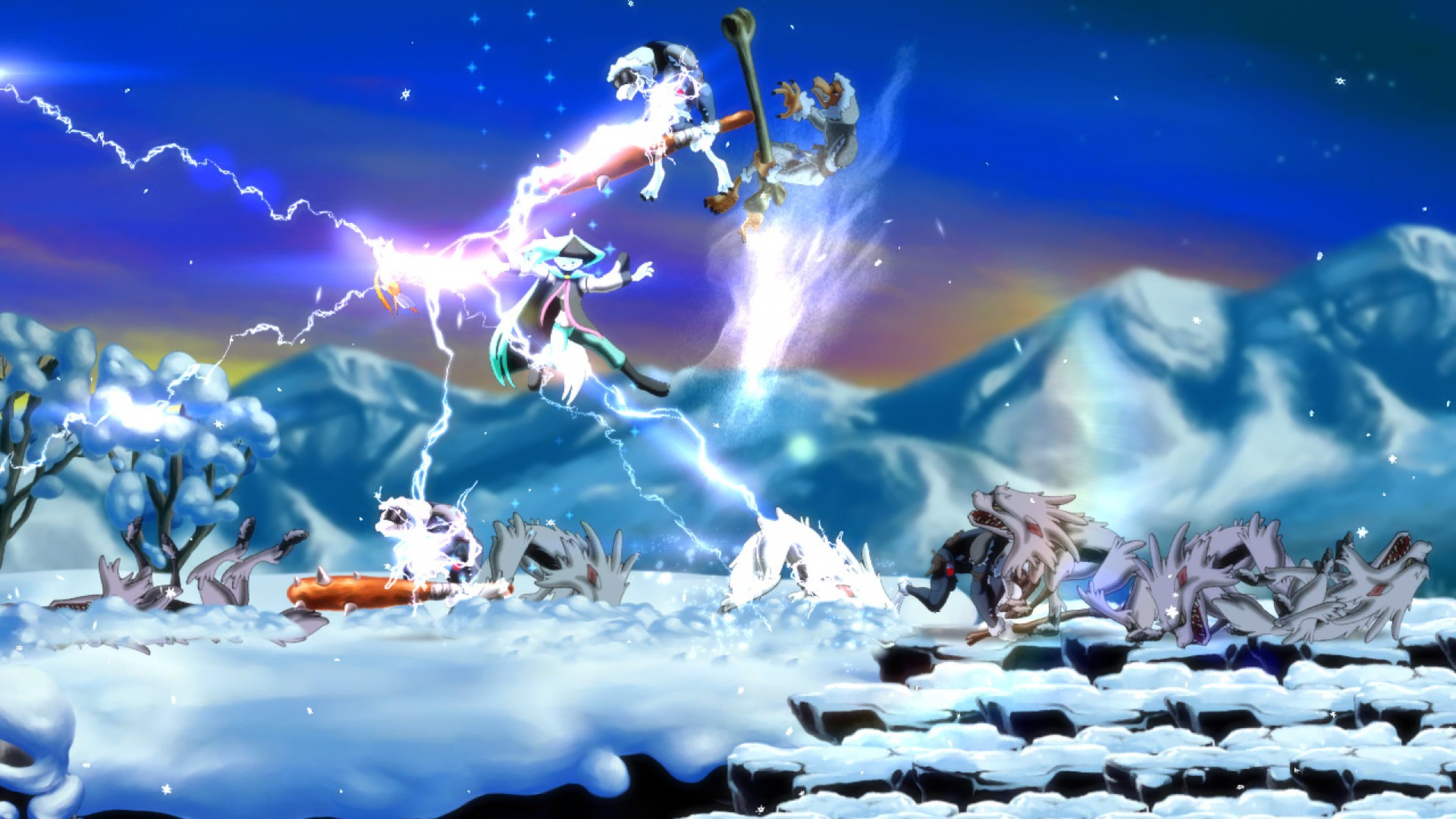 Dust An Elysian Tail Video Game Wallpaper Of