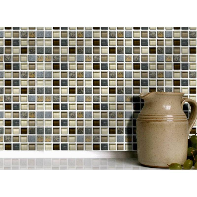 Self Adhesive Wall Tiles For Kitchens And Bathrooms Stone Glass