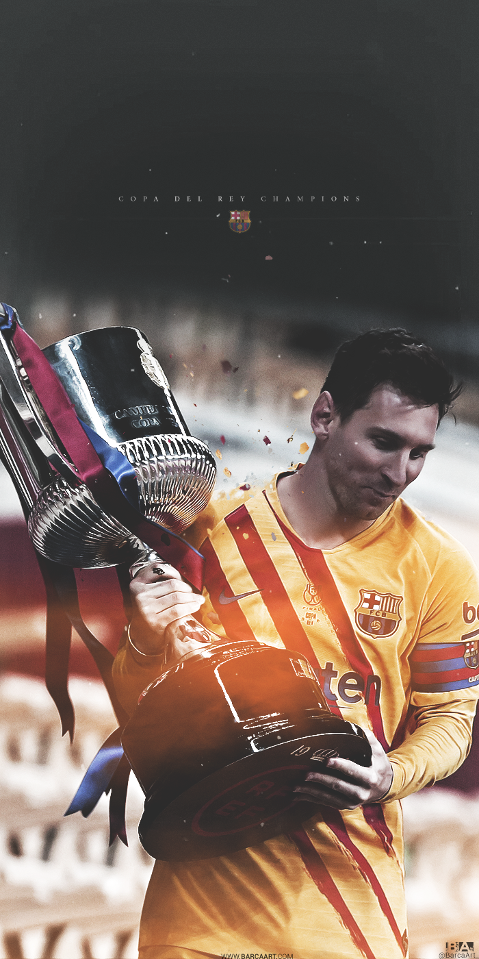 Lionel Messi Barcaart