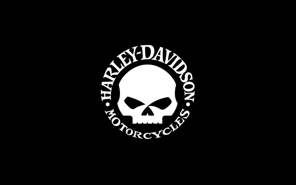 harley skull wallpaper