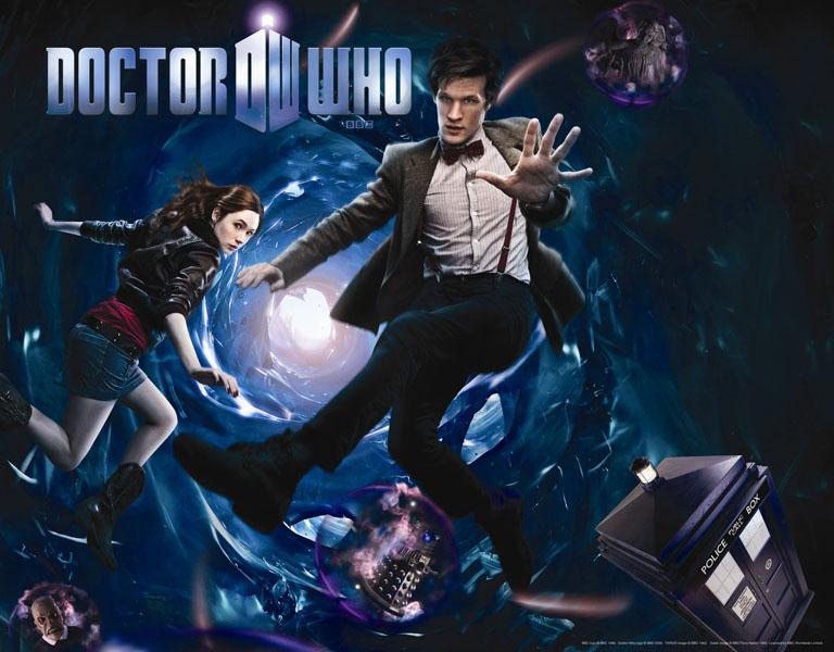 Doctor Who Wallpaper 11th Doctor Amy Vortex ForbiddenPlanetcom 768x600