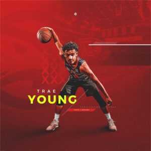 Trae Young Background Wallpaper