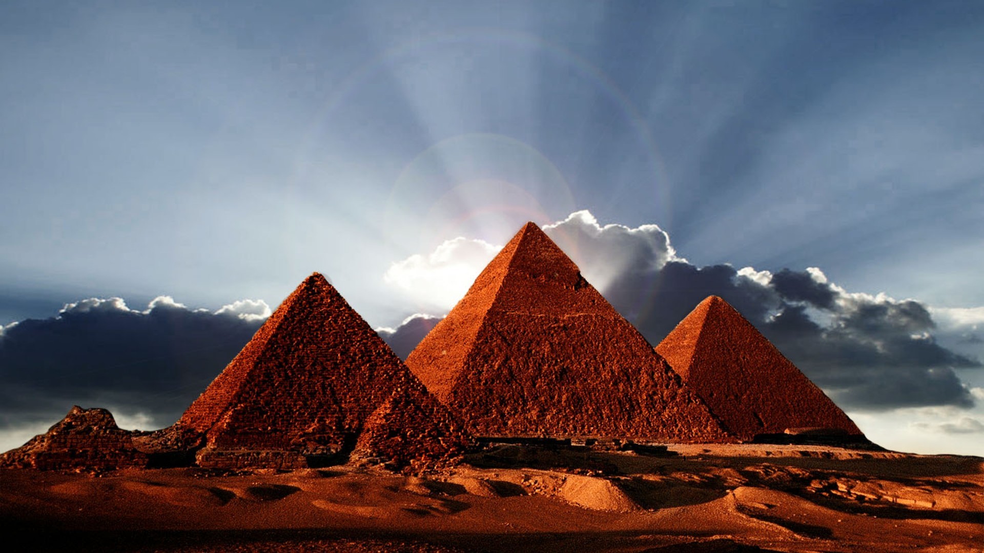 Pyramides D Egypte Papier Peint Allwallpaper In