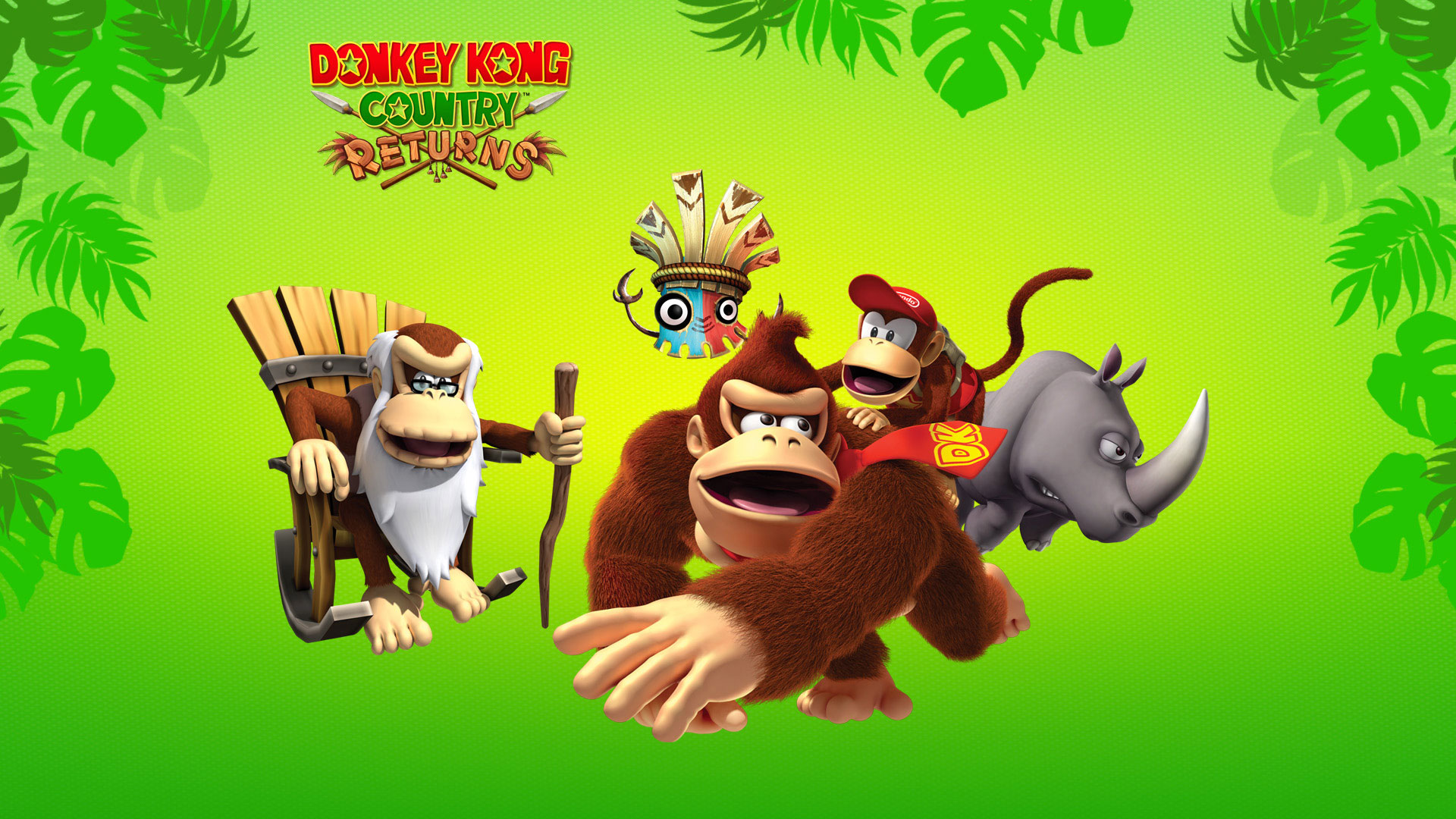 Donkey Kong Country Returns 1080p Wallpaper