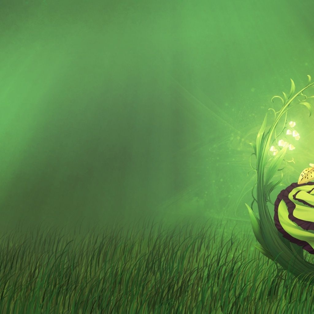 Green Anime Wallpaper Group