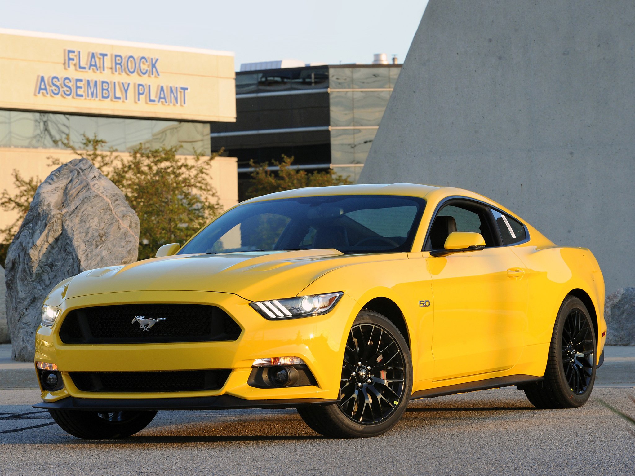 Ford Mustang Yellow Wallpaper Driverlayer Search Engine