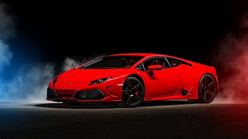 Red Lamborghini Huracan Wallpaper