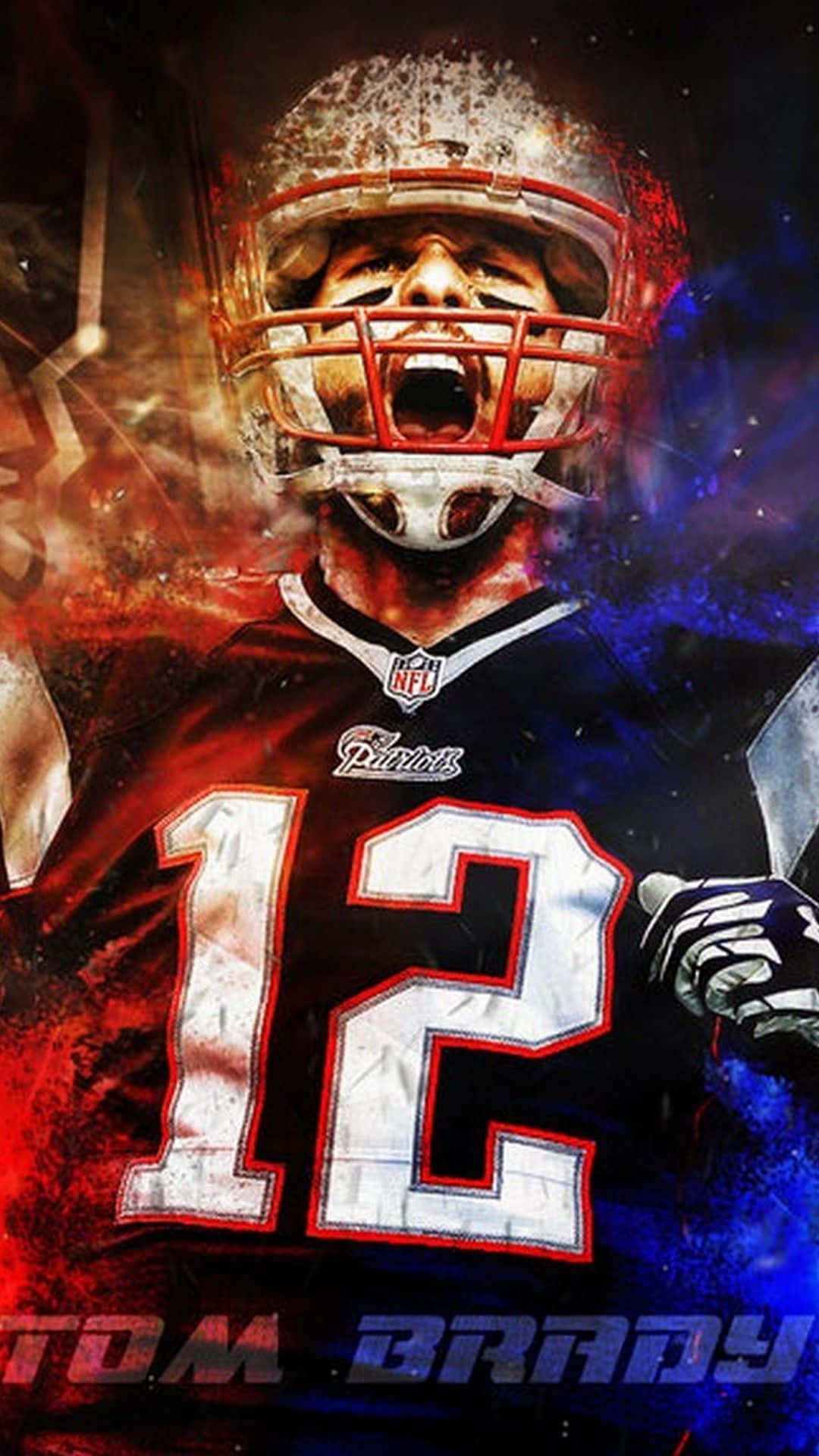 Tom Brady The Goat Wallpaper