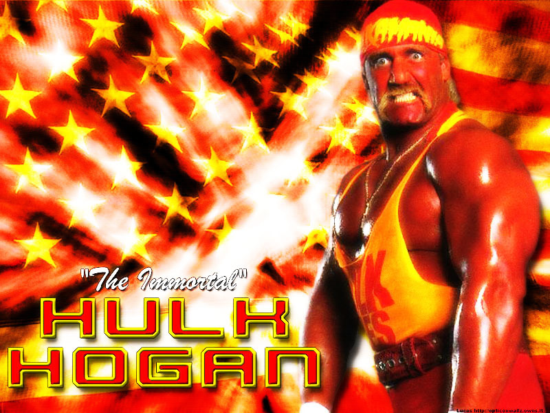 Hulk Hogan Classic Wwf Professional Wrestling Wallpaper