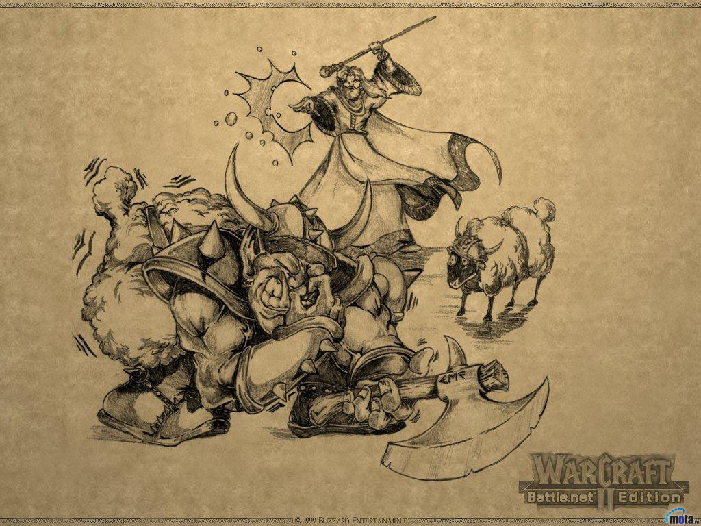 Wallpaper Grey Warcraft Battle Edition Tides Of