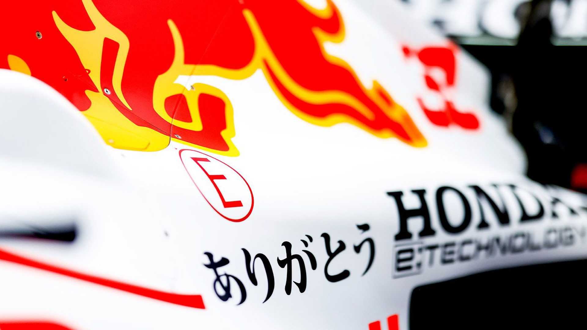 F1 Red Bull Reveals White Honda Thank You Livery For Turkish Gp