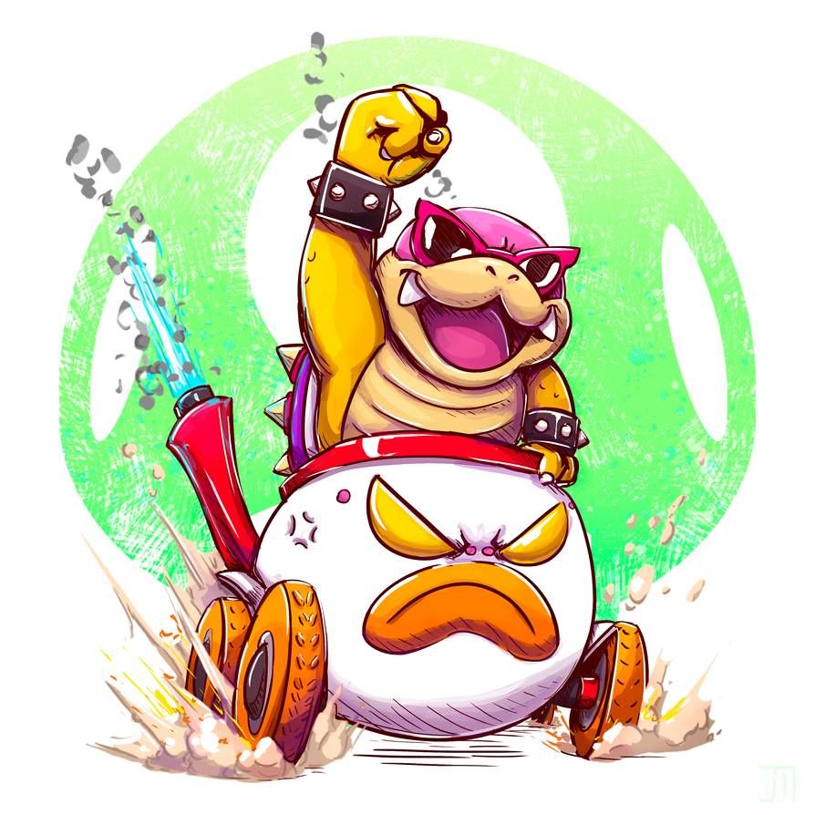Roy Koopa By Jmarme Super Mario Art Smash Bros