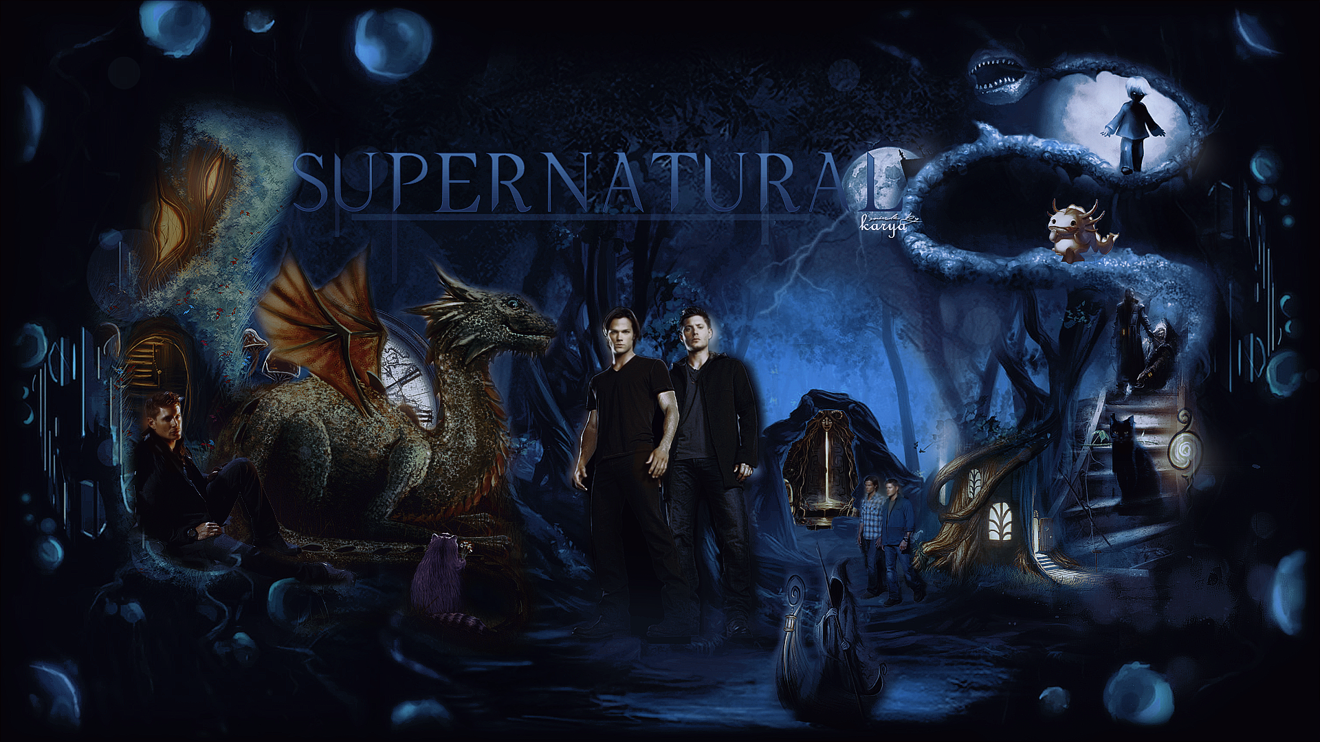 Supernatural Wallpaper By Justromanova