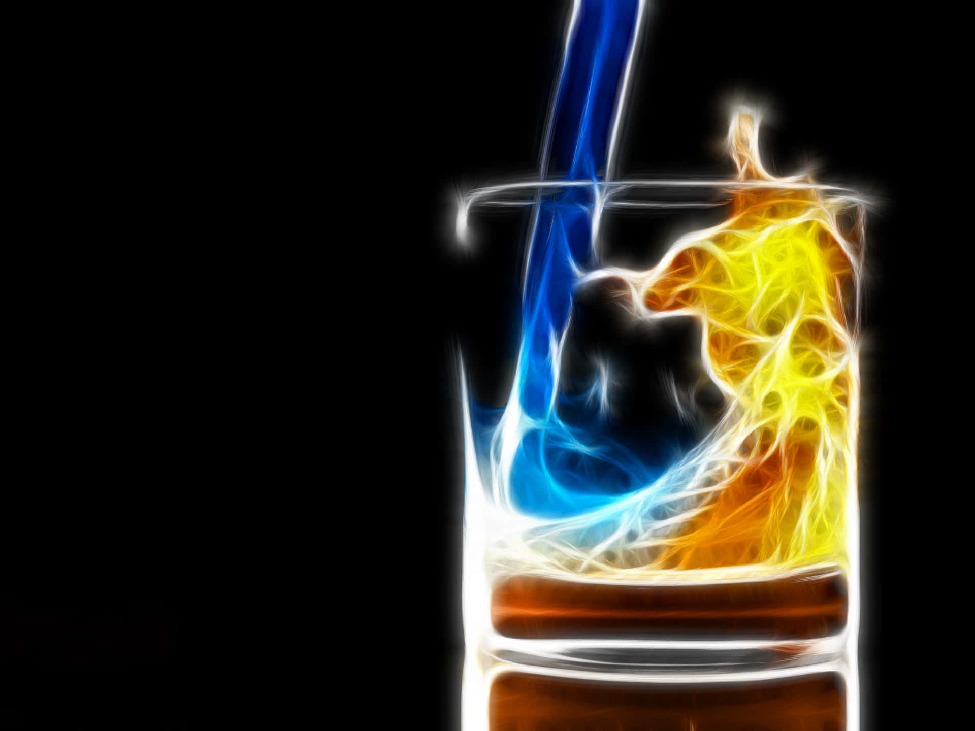 Fire And Water Wallpaper