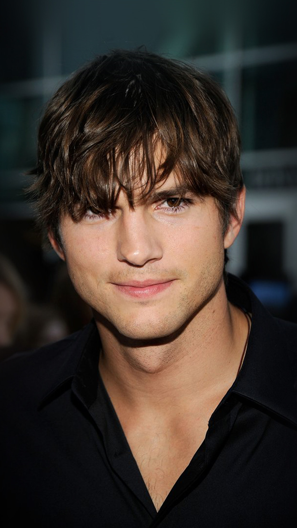 Ashton Kutcher Handsome Hollywood Actor Film Celebrity Android