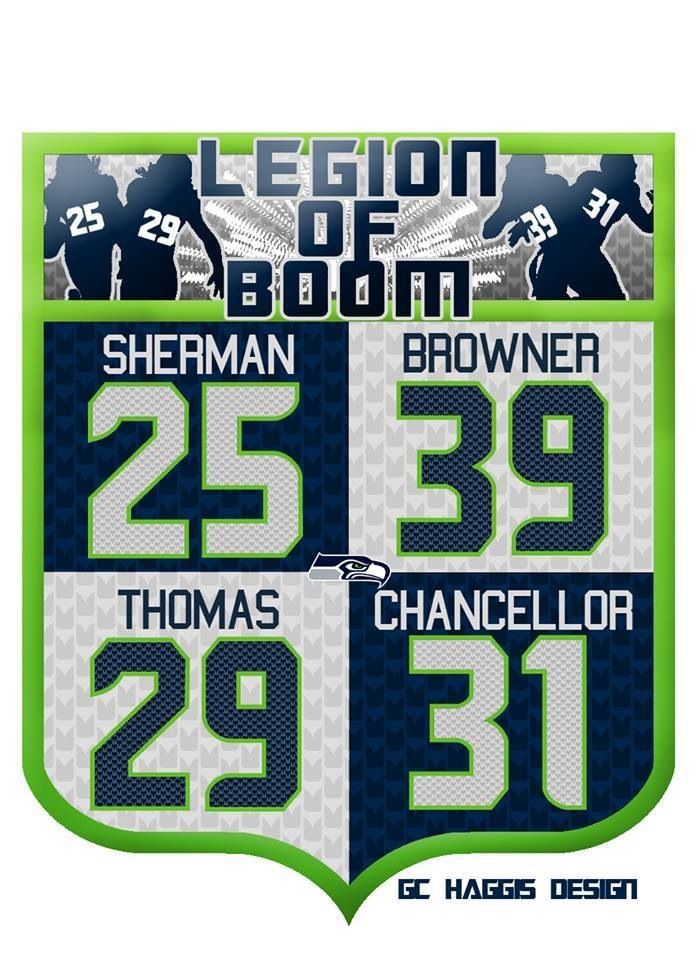 Legion of Boom seahawks Pinterest