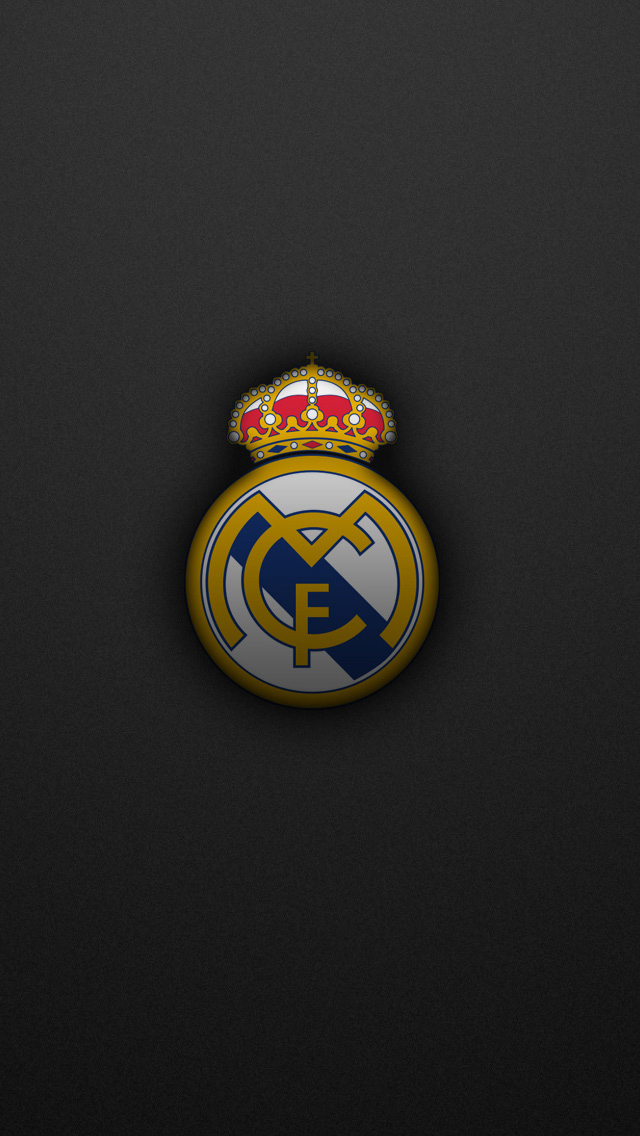 iPhone Wallpaper HD Real Madrid Logo Background
