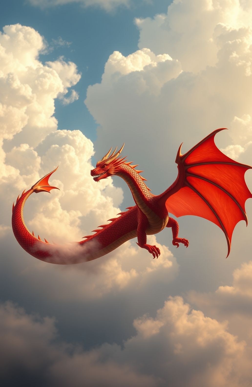 Red Dragon Wallpaper Hd