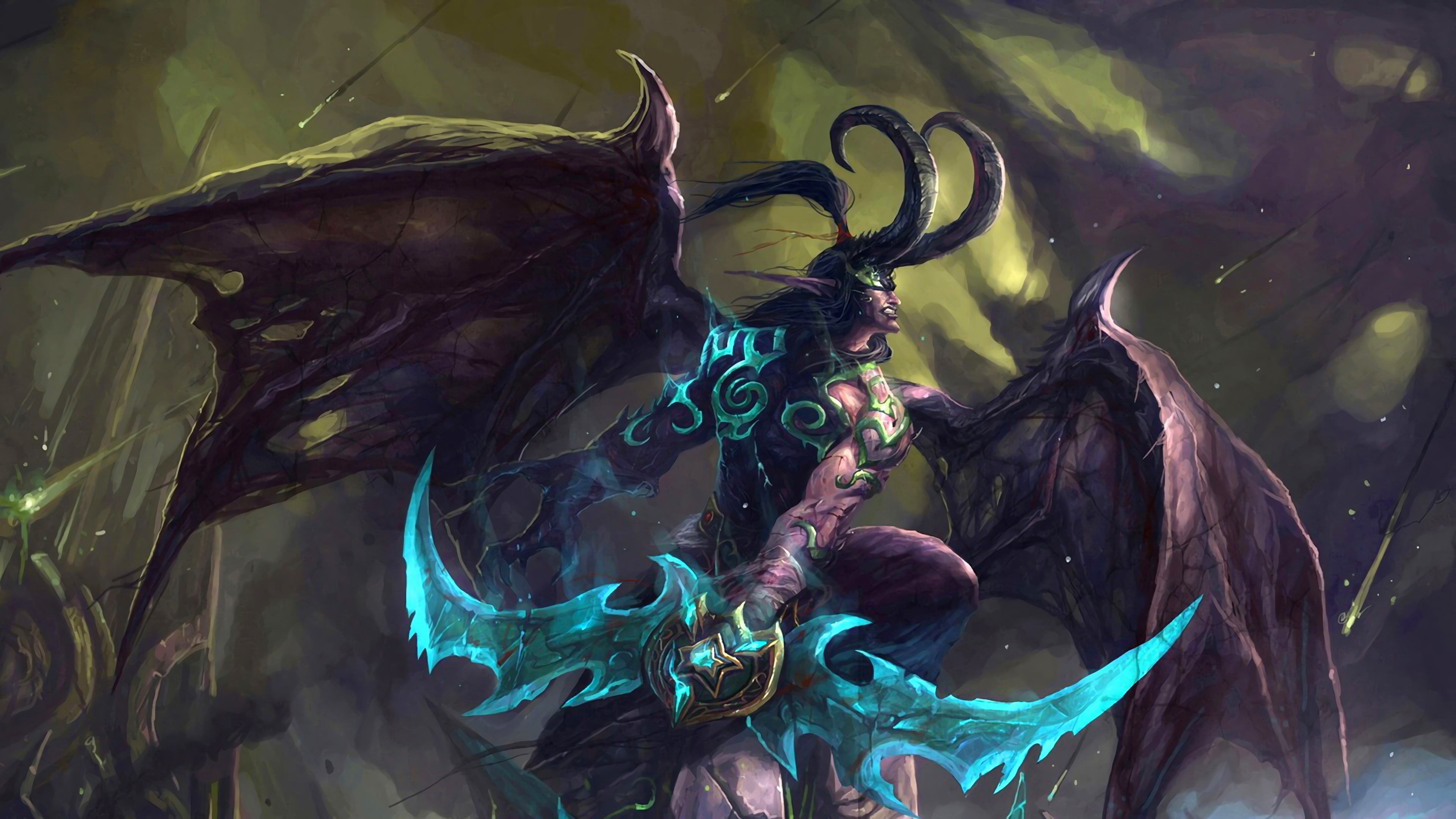Illidan Stormrage World Of Warcraft 4k