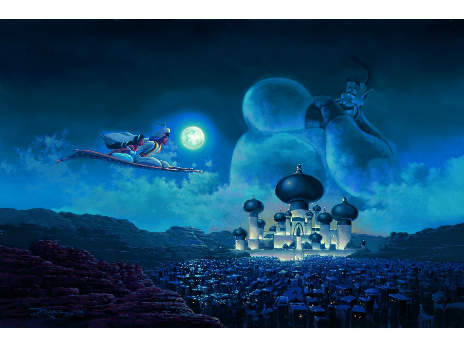 Rodel Gonzalez Official Disney Licensed Artist Flight Over